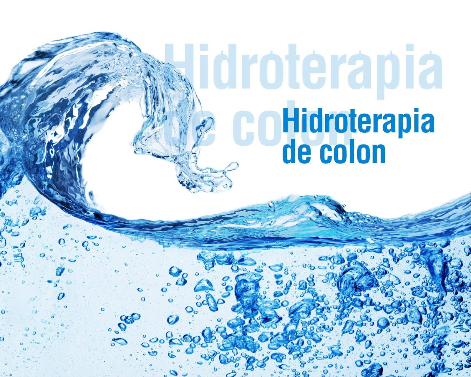 HIDROTERAPIA DE COLON